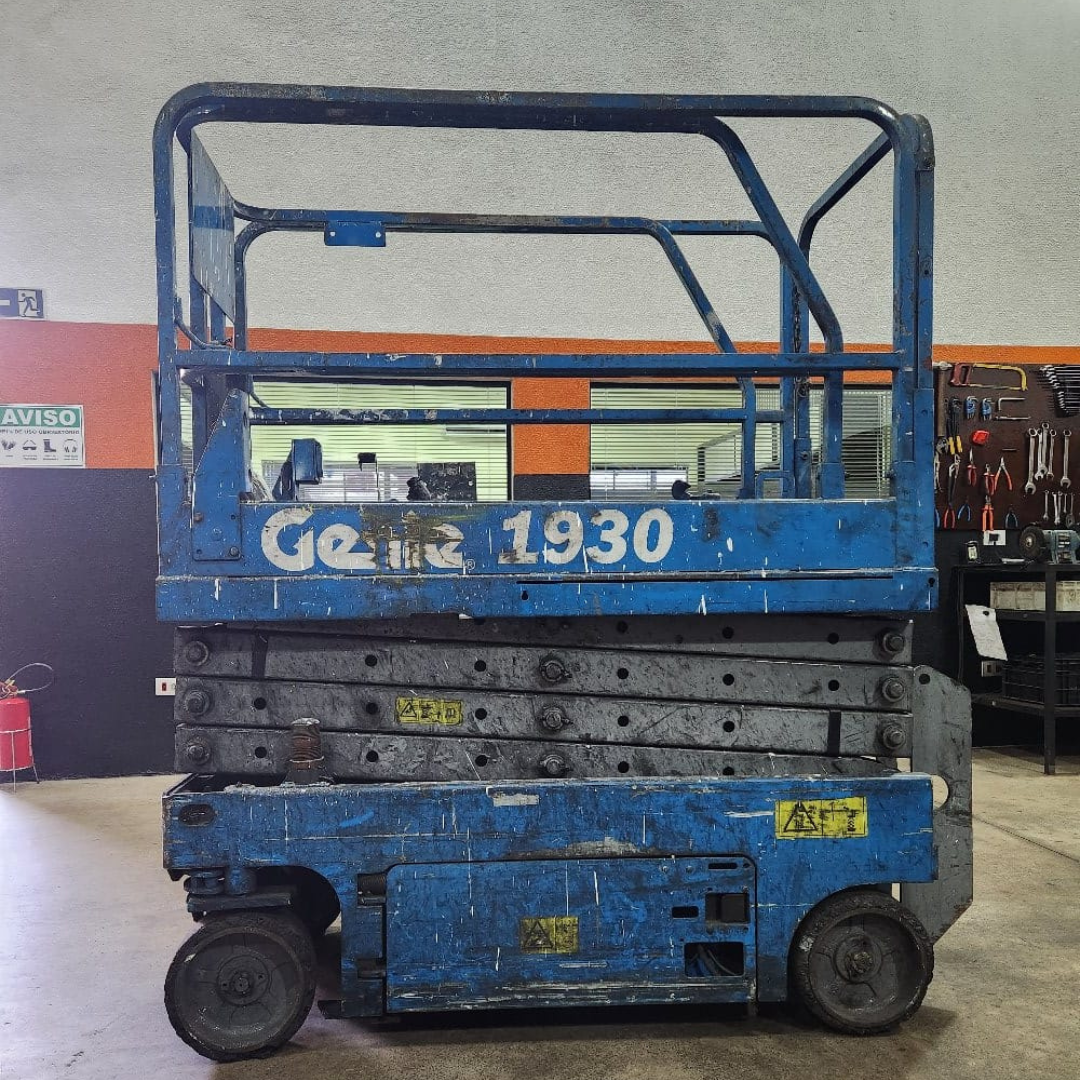 Equipamento antes da reforma